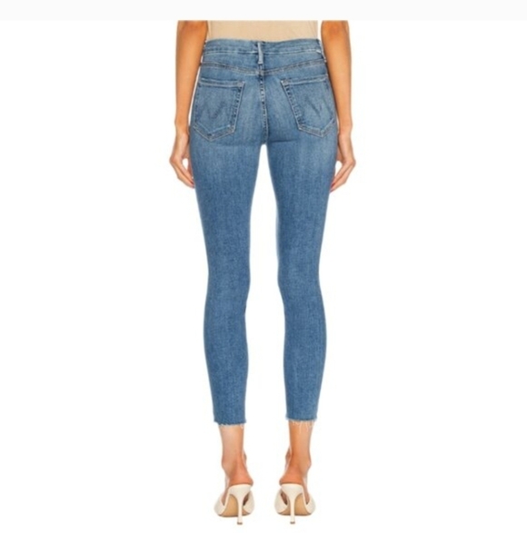 Mother The Looker Ankle Fray In Hey Sun - Picture 2 of 8